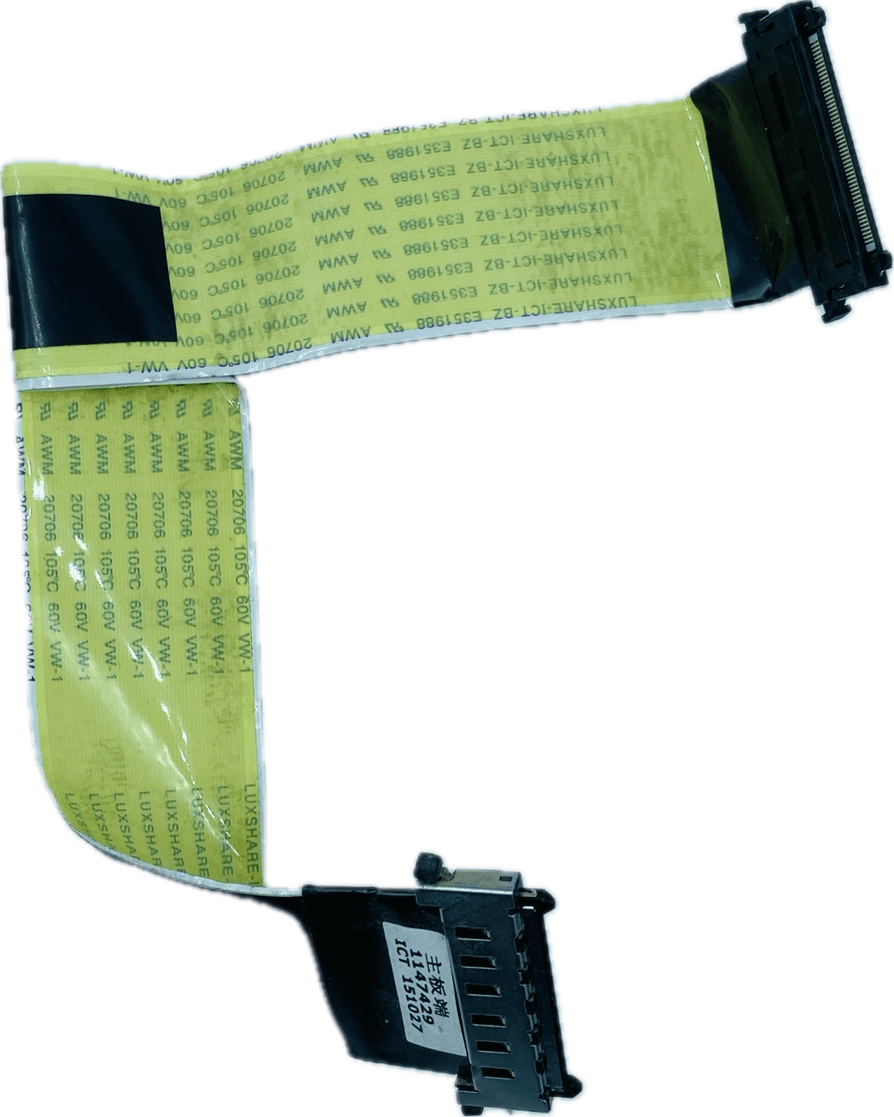 VU LED TV LVDS Cable – Model LED40K16 - Great Bharat Electronics VU LED TV LVDS Cable – Model LED40K16 - Great Bharat Electronics